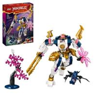 LEGO 71807 NINJAGO Sora's Technology Elemental Robot, kinderspeelgoed met Sora minifiguur, Ninja cadeau