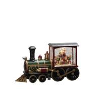 Snwlantaarn locomotf kerstlijst bo - Konstsmide