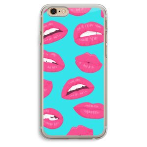 Bite my lip: iPhone 6 Plus / 6S Plus Transparant Hoesje