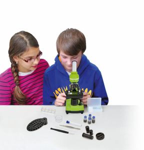 BRESSER JUNIOR Biolux SEL Studenten Microscoop (groen)