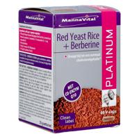 Mannavital Red Yeast Rice+berberine Platinum 60 Vegan Capsules