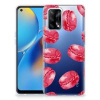 OPPO A74 4G | Siliconen Case | Pink Macarons