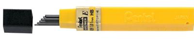 Pentel potloodstiften, 0,9 mm, HB, etui van 12 stuks