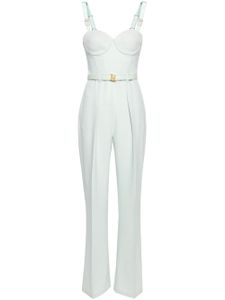 Elisabetta Franchi combinaison-bustier en crêpe - Bleu