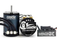 Castle Creations Mamba X Sensored combo 1406-2850Kv Motor, 25V Esc (crawler edition)