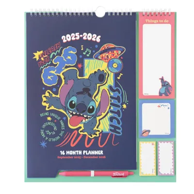 Stitch 4 persoons Planner 2026