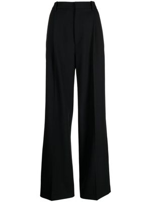 Plan C pantalon de tailleur en laine - Noir
