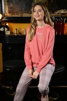 Katoenen Ringella pyjama rood
