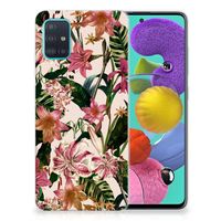 Samsung Galaxy A51 TPU Case Flowers - thumbnail