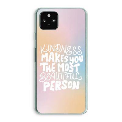 The prettiest: Google Pixel 5a 5G Transparant Hoesje