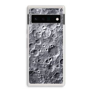 Maanlandschap: Google Pixel 6 Pro Transparant Hoesje