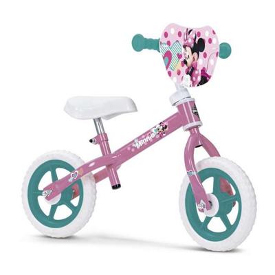 Kinderfiets Minnie Mouse 10" Zonder pedalen Roze