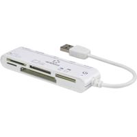 Renkforce CR45e Externe geheugenkaartlezer USB 2.0 Wit - thumbnail