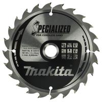 Makita Cirkelzaagblad voor Hout | Specialized | Ø 165mm Asgat 20mm 24T - B-32910
