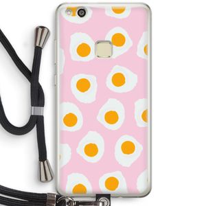 Dancing eggs: Huawei Ascend P10 Lite Transparant Hoesje met koord