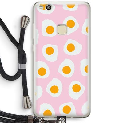 Dancing eggs: Huawei Ascend P10 Lite Transparant Hoesje met koord