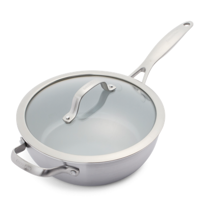 Venice Pro Evershine Chef&apos;s Pan 24cm met deksel