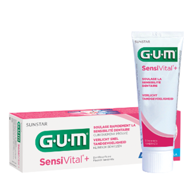 GUM GUM SensiVital+ Tandpasta - 75 ml