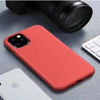 Starry Series schokbestendig stro materiaal + TPU beschermhoes voor iPhone 11 (rood)