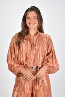 Zimmermann blouse Devi Billow 7363TSS231 bruin - thumbnail