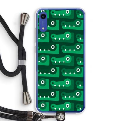 Crocs: Honor Play 8A Transparant Hoesje met koord