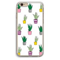 Sanseveria: iPhone 6 Plus / 6S Plus Transparant Hoesje