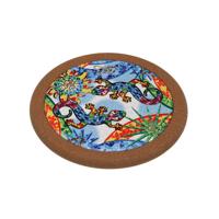 Placemat Versa Kurk Keramisch Salamander 20 X 0,6 X 20 CM