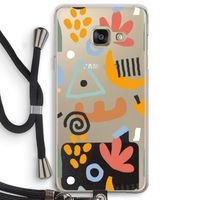 Abstract: Samsung Galaxy A3 (2016) Transparant Hoesje met koord