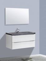 Badmeubel Senza Stone 80 Hoogglans Wit