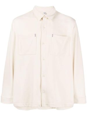 Off Duty chemise Coi à logo brodé - Tons neutres