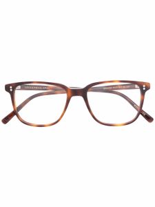 Epos lunettes de vue à monture effet écaille de tortue - Marron