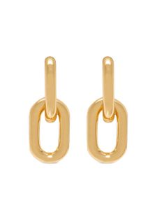 ANINE BING boucles d'oreilles Link Drop en or 14ct