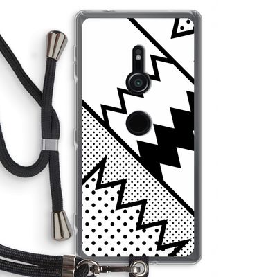 Pop Art #5: Sony Xperia XZ2 Transparant Hoesje met koord