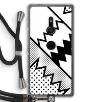 Pop Art #5: Sony Xperia XZ2 Transparant Hoesje met koord