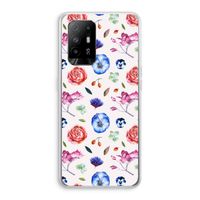Bloemetjes: Oppo A94 5G Transparant Hoesje