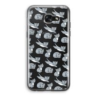 Poezen: Samsung Galaxy A5 (2017) Transparant Hoesje