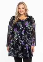 Yoek Tuniek wide bottom | Zwart | Maat 42/44