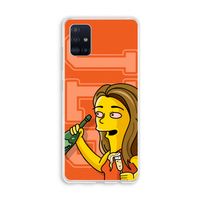 Jamie Lee Simpson: Galaxy A51 4G Transparant Hoesje