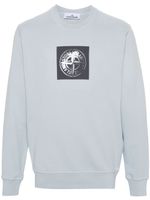 Stone Island Sweater met Compass-logopatch - Blauw - thumbnail