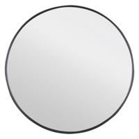 Differnz spiegel rond aluminium 65 x 65 cm zwart - thumbnail
