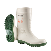 Dunlop A571411 High Voltage beveiligd SB Wit/Groen - Maat 46 - 00.036.001.46