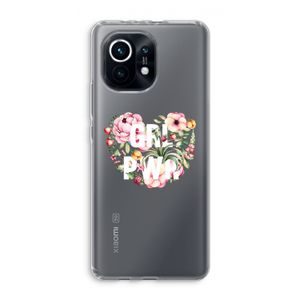 GRL PWR Flower: Xiaomi Mi 11 Transparant Hoesje