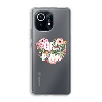 GRL PWR Flower: Xiaomi Mi 11 Transparant Hoesje
