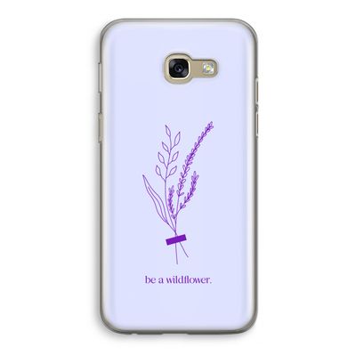 Be a wildflower: Samsung Galaxy A5 (2017) Transparant Hoesje