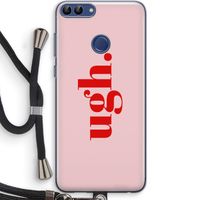 Ugh: Huawei P Smart (2018) Transparant Hoesje met koord