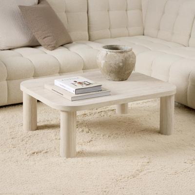 Bendt Salontafel 'Joaquim' Travertin look, 100 x 75cm, kleur Beige