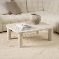 Bendt Salontafel 'Joaquim' Travertin look, 100 x 75cm, kleur Beige