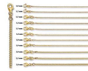 Huiscollectie 4003972 Gouden gourmet collier