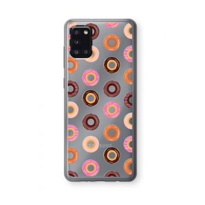 Donuts: Samsung Galaxy A31 Transparant Hoesje
