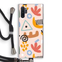 Abstract: Samsung Galaxy Note 10 Plus Transparant Hoesje met koord